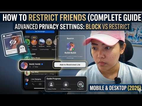 How to Restrict Someone on Facebook Without Blocking Them (2026 Guide)