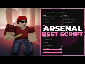 [NEW!] Best Arsenal Script/Hack! | Moonlight | Kill All, God Mode & More! Pastebin 2025