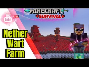 Ultimate Nether Wart Farm Guide – Fast & Easy Minecraft Farm ‘’