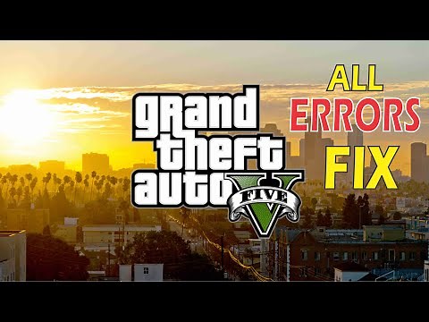 How to Fix All Errors of GTA 5 | GTA 5 CRUSHED FIX
