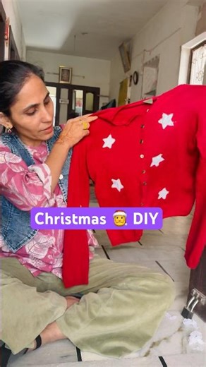Let’s do Christmas 🤶 DIY / Ghamu Saran / Simple old sweater diy ideas