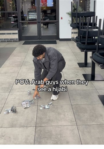 Hopefully she noticed the money 😭😭 #arab #fyp | hijabi