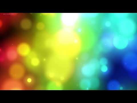 LED Bubbles RGB - Color Changing Screen RGB - Screensaver - Abstract LED Background Video