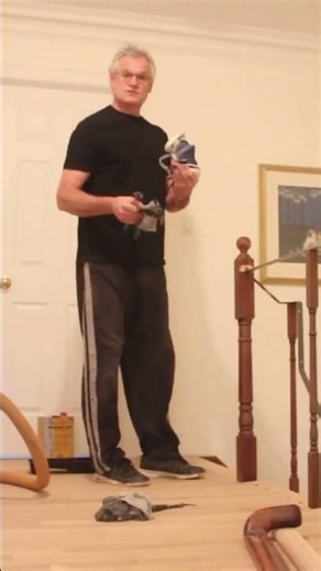 Wire Brush #handrails #newelpost