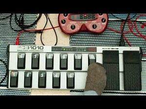 Programming the FCB 1010 midi controller pedalboard
