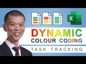 Dynamic Colour Coding for Task Status Tracking in Microsoft Excel