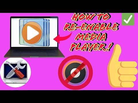 How to Re-Enable Windows Media Player 12 after 22H2 Upgrade! - Simple #windows Tutorial