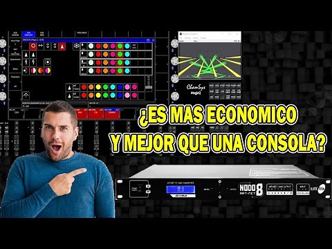 CONFIGURAR NODO ARTNET CON CHAMSYS MAGICQ