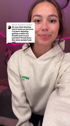 White Fox Hoodie Try-On & Sizing Review