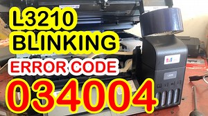 5.5K views · 155 reactions | Epson L 3210 Blinking Light Error Code 034004 | GJR Printer Repair | Facebook