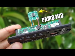 DIY Amplifier With MP3 Bluetooth | Mini Super Bass