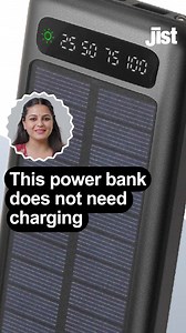 357K views · 6.7K reactions | Callmate’s solar power bank with 10,000mAh capacity does not need to be charged. Watch this Jist to know some interesting facts about this cool product. @callmate_india #powerbank #mobile #mobilecharging #facts #hacks #callmate | Jist | Facebook