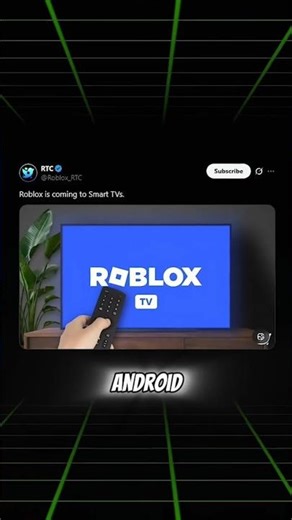 It's complicated, LOL!! Roblox announced its release on Android Smart TVs.