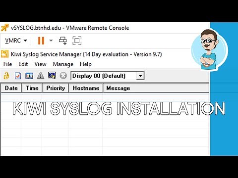 Installing Kiwi Syslog Server Step by Step Process!