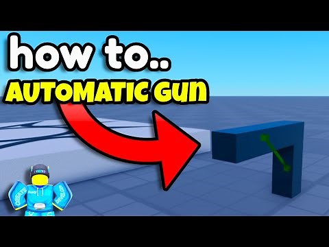 How to MAKE an AUTOMATIC GUN in Roblox (EASY)