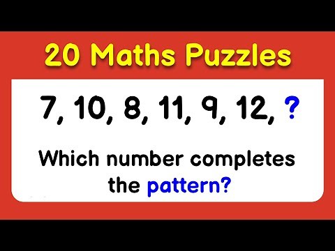 🧠 20 Maths Puzzles Anyone Can Solve – Easy to Legend Level Challenges!