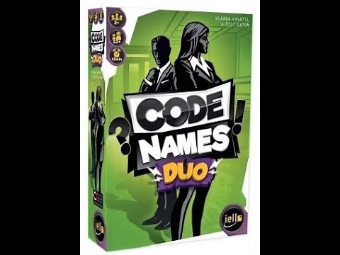 Règle du jeu "Code names duo"