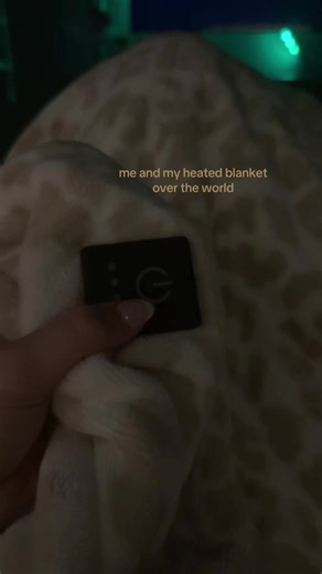 POV always cold | heated blanket