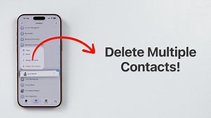 iPhone Users: The Easiest Way to Delete Multiple Contacts at Once