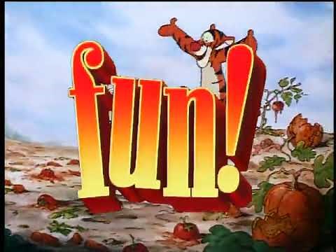 Winnie the Pooh The Wonderful Thing About Tiggers Sing Along Song