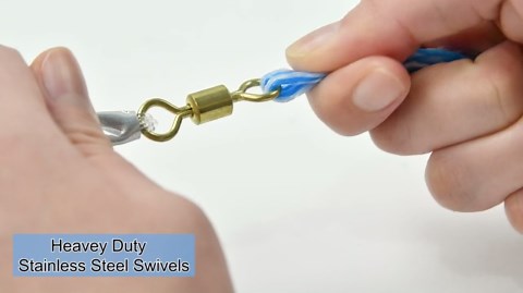 NEWEEN Cast Net 3/8" Mesh Hand Cast Fishing Net Saltwater Bait Casting Net 4/6/8FT Radius Size