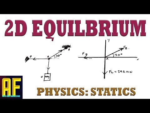 How to Solve a 2D Equilibrium Problem - Step by Step Solution
