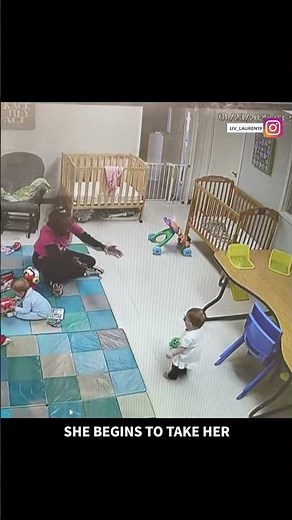 Mom watches daughter’s first steps captured on daycare livestream