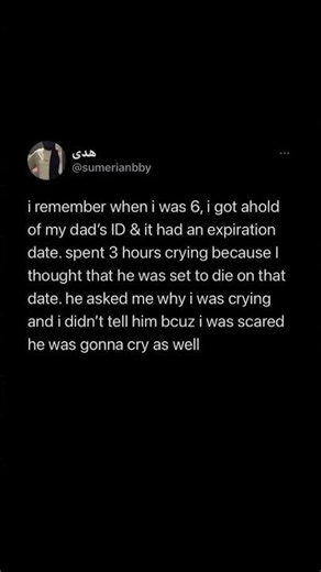 child logic turns id expiry into fear | Subscribe for more #motivation 😊👍