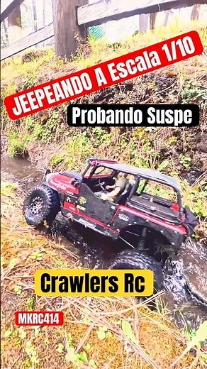 Crawler Rc jeep de control remoto #rc #radiocontrol #crawler #offroad #rcoffoad #axial #4x4 #rctoys