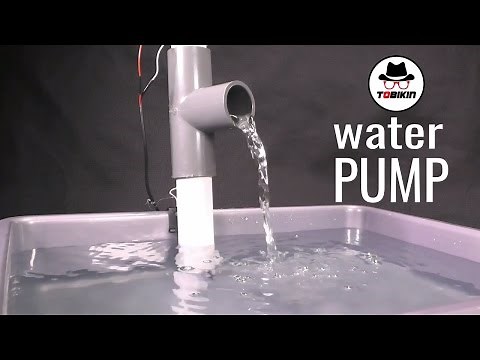 How to Make a Simple Mini Pump (Fish Tank / Aquarium Water Pump)