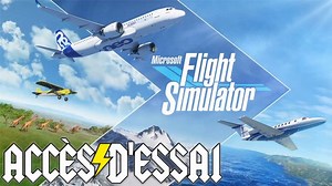 ACCÈS D'ESSAI. Flight Simulator : On a volé longtemps, LE simulateur de vol sur un petit nuage