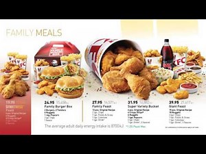 KFC Digital menuboard