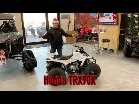 Honda's Kids ATV, the TRX90X, has some awesome features that make it the perfect ATV for learning!