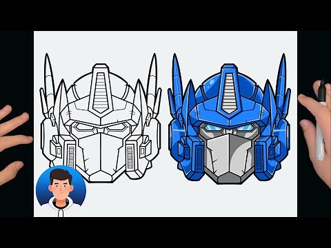 Cómo dibujar a Optimus Prime | Transformers🤖
