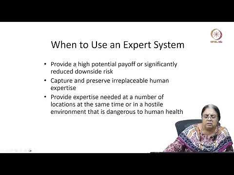 Lec 21 Introduction to Expert Systems