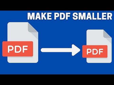 How to Make PDF Smaller in Size