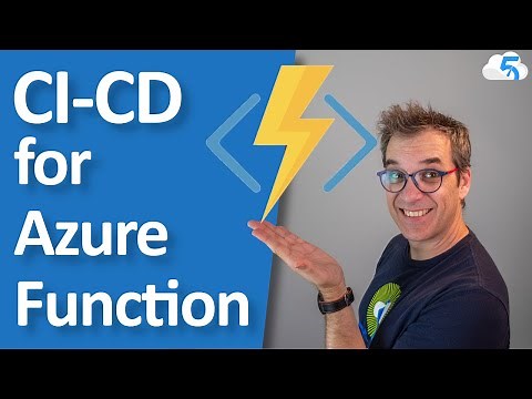 Create a Continuous Integration, Continuous Deployment (CI-CD) for your Azure Function