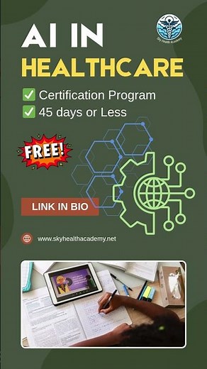 AI in Healthcare Certification: Master Digital Health, Emerging Technologies & Clinical Innovation