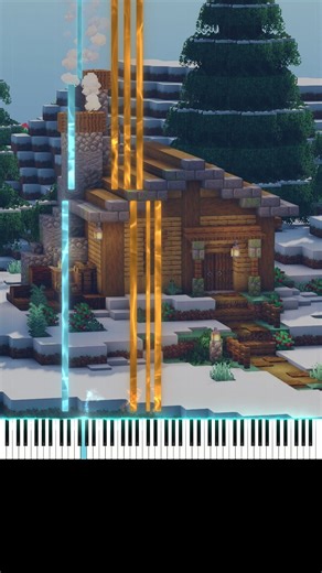 Minecraft C418 - Sweden #minecraft #sweden #minecraftsweden #c418 #piano #pianotutorial #pianolesson