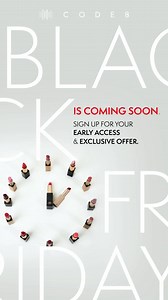 Be the first to unlock our cyber sale and receive exclusive offers. Sign up now. | Code 8 Beauty