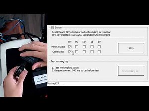 W164 2010 ML350 Ignition Switch and Key Testing