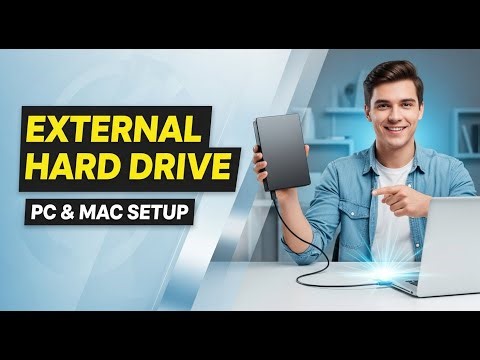 How to Set Up External Hard Drive for PC & Mac (Step-by-Step)