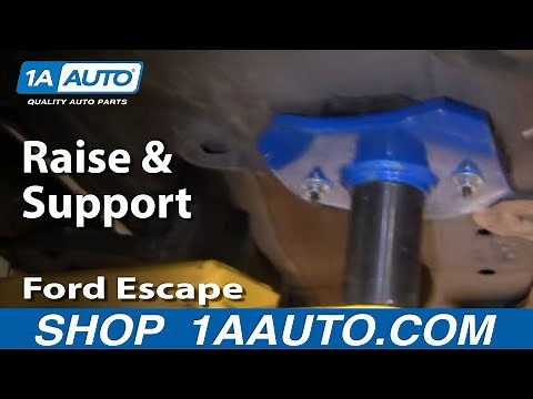 How to Lift and Support 01-11 Ford Escape