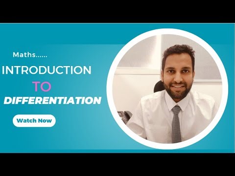 Introduction to differentiation