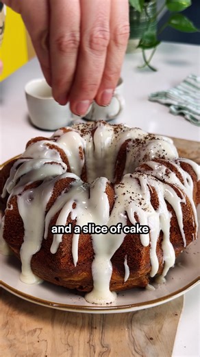 Delicious Marbled Coffee Bundt Cake Recipe