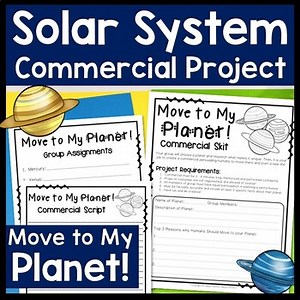 Solar System Project: Research a Planet & Convince People to Move Planet Project