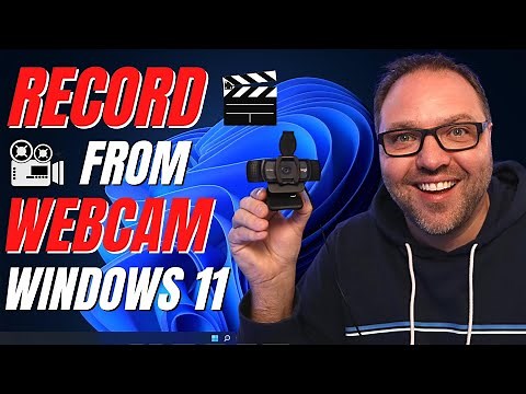 How to Record From Webcam in Windows 11 Camera App - FREE