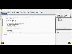 Decision Making Using If And Select Case in Vb net