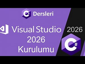 C# Dersleri: Visual Studio 2026 Kurulumu | C# Programlama | VS Install VS 2026 Eğitim #visualstudio