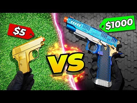 Cheap vs Expensive Airsoft Pistols! EP.2
